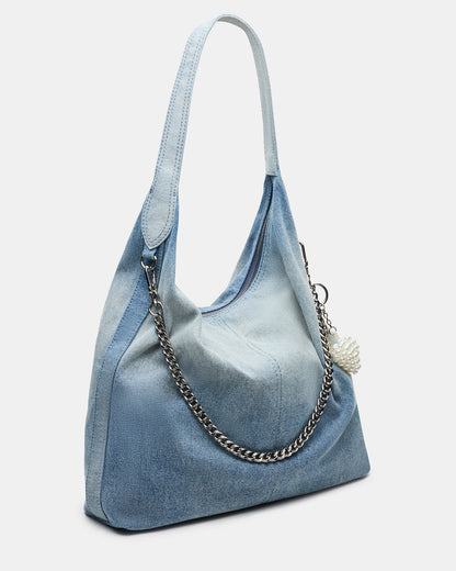 KREWE Bag Denim Slouchy Hobo Shoulder Strap Tote Handbag | Steve Madden Top Pick