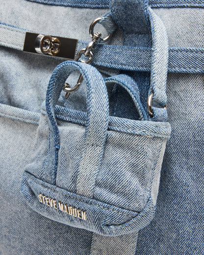 BOAT Bag Denim Shoulder Strap Denim Tote Handbag | Steve Madden Trusted