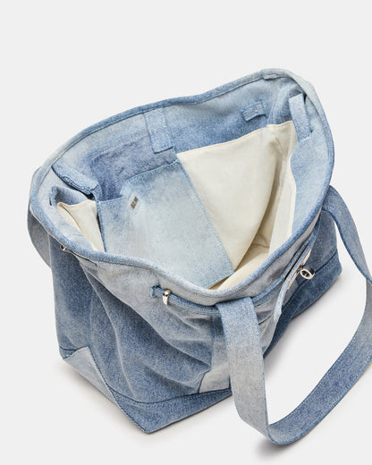 BOAT Bag Denim Shoulder Strap Denim Tote Handbag | Steve Madden Trusted