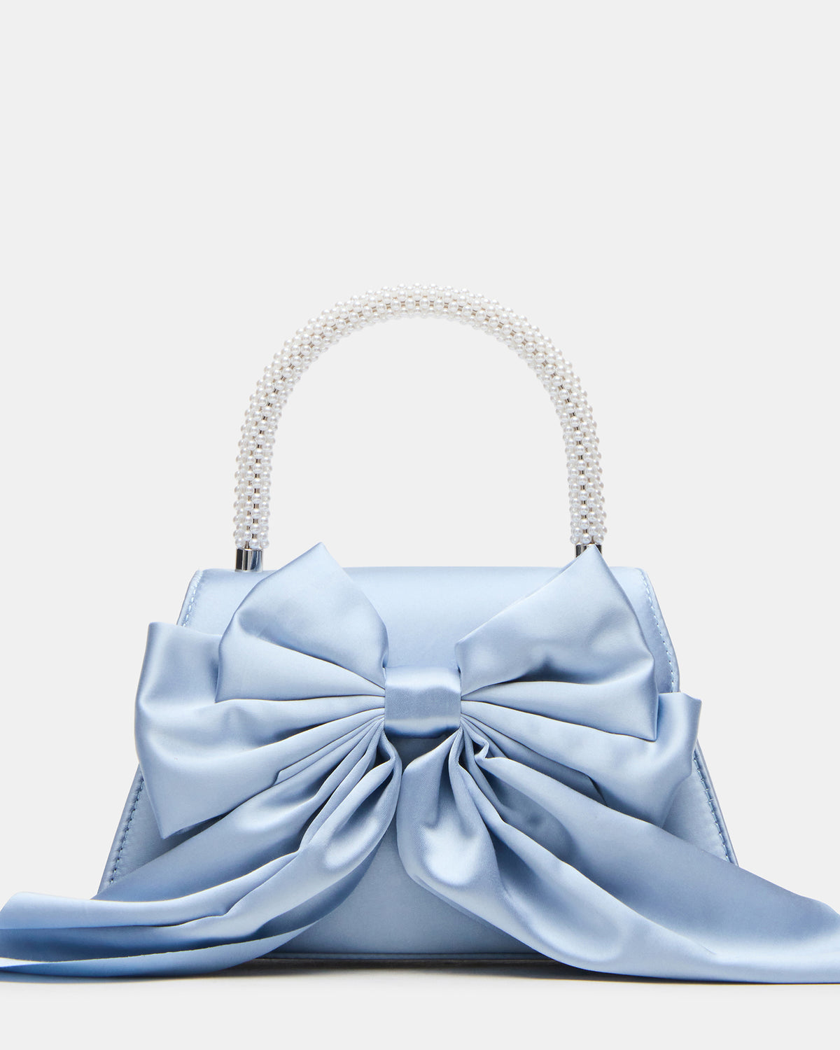 COSETTE Bag Blue Beaded Top-Handle Mini Handbag | Steve Madden Value