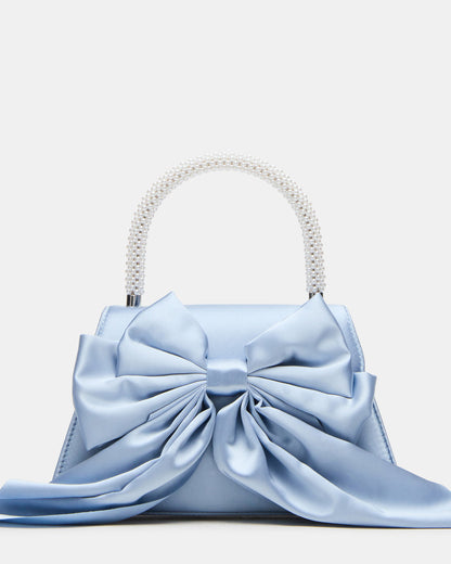 COSETTE Bag Blue Beaded Top-Handle Mini Handbag | Steve Madden Value