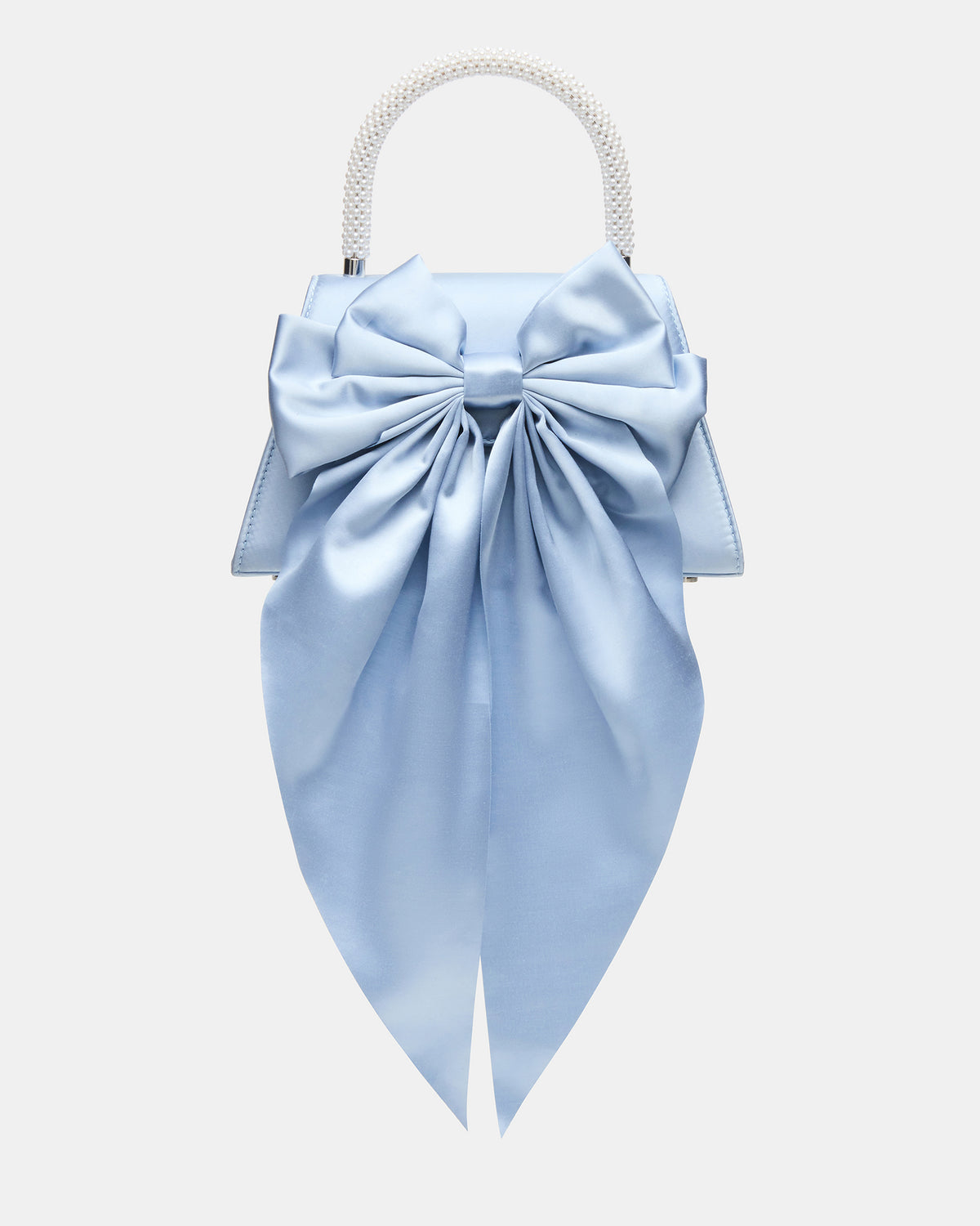 COSETTE Bag Blue Beaded Top-Handle Mini Handbag | Steve Madden Value