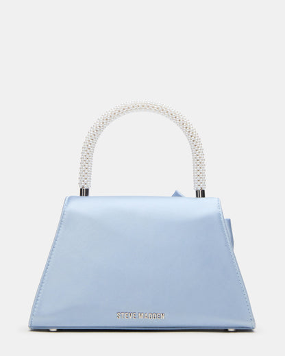 COSETTE Bag Blue Beaded Top-Handle Mini Handbag | Steve Madden Value