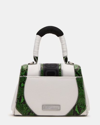 DIEGO Bag Green Metallic Crossbody Strap Women's Handbag | Steve Madden Trusted