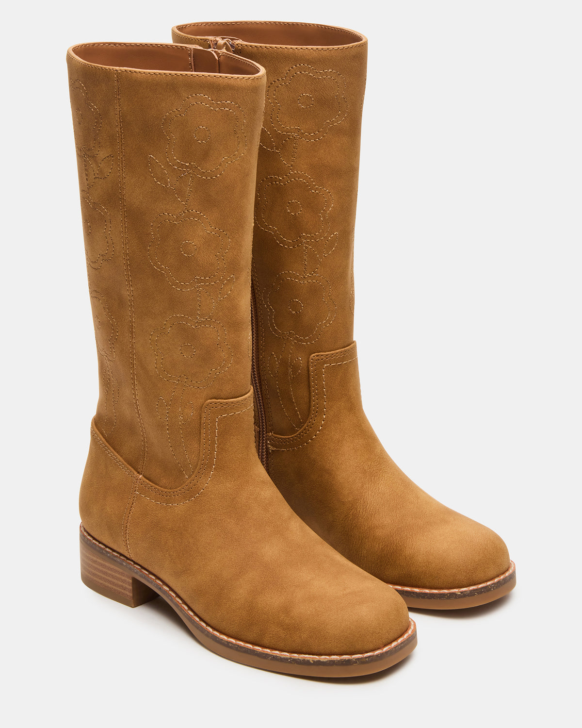 Kids' RIGGS Tan Knee-High Girl's Boot | Steve Madden Trusted