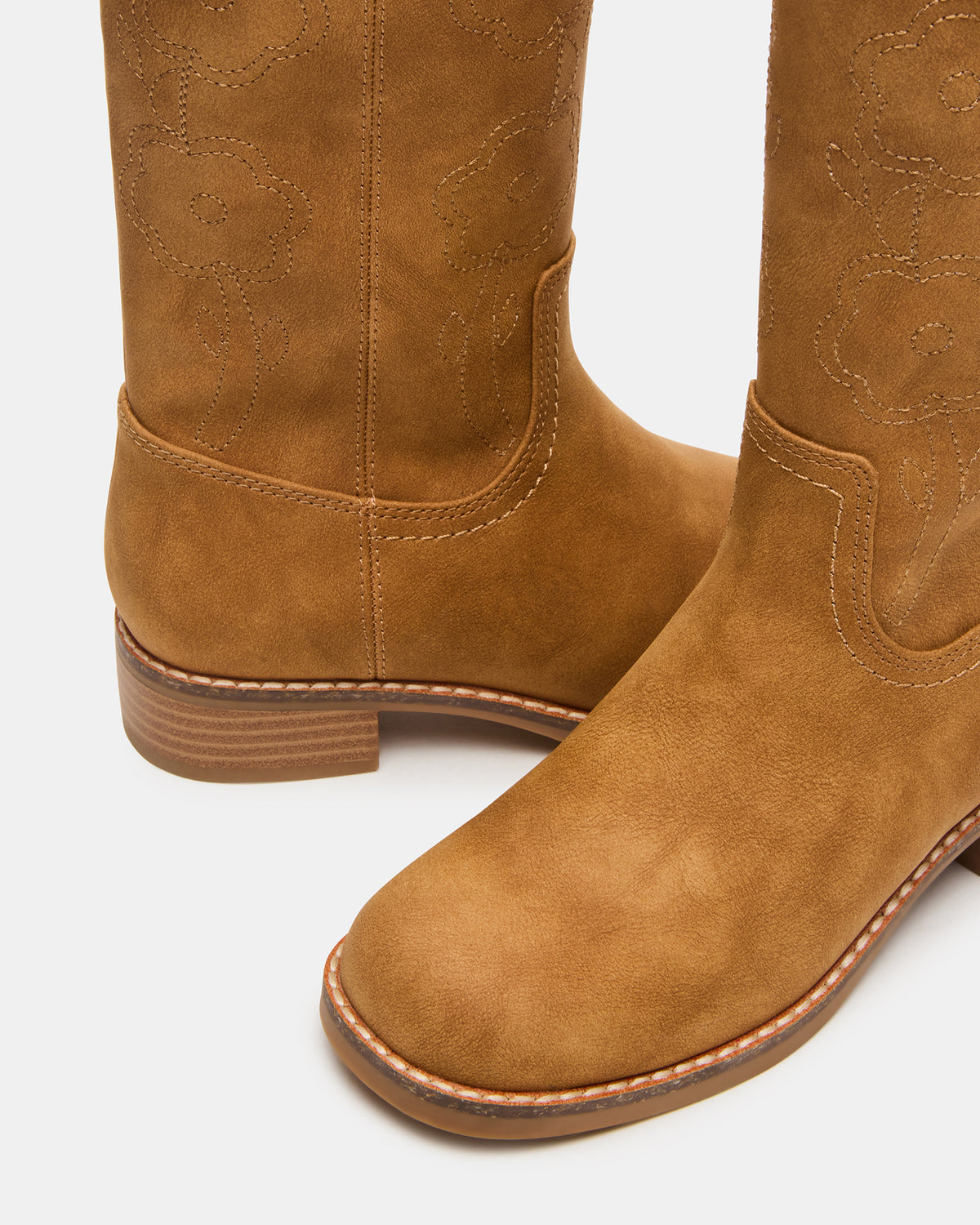 Kids' RIGGS Tan Knee-High Girl's Boot | Steve Madden Trusted