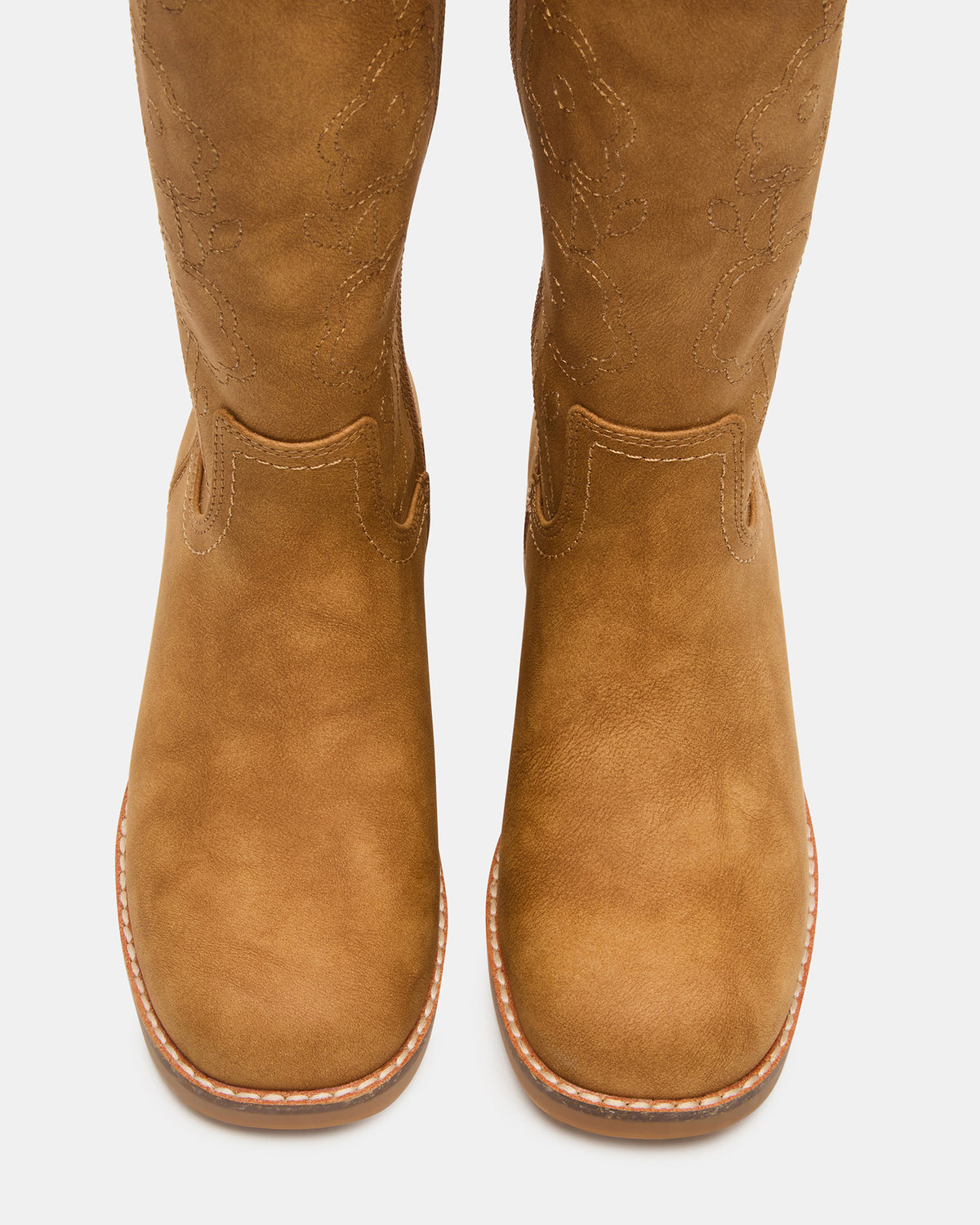 Kids' RIGGS Tan Knee-High Girl's Boot | Steve Madden Trusted