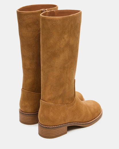 Kids' RIGGS Tan Knee-High Girl's Boot | Steve Madden Trusted