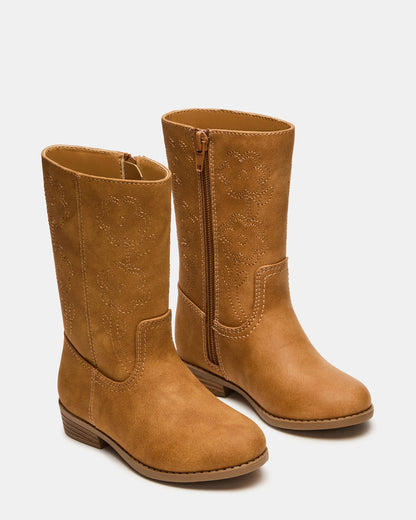 Toddlers' RIGGS Tan Knee-High Girls' Boot | Steve Madden Premium