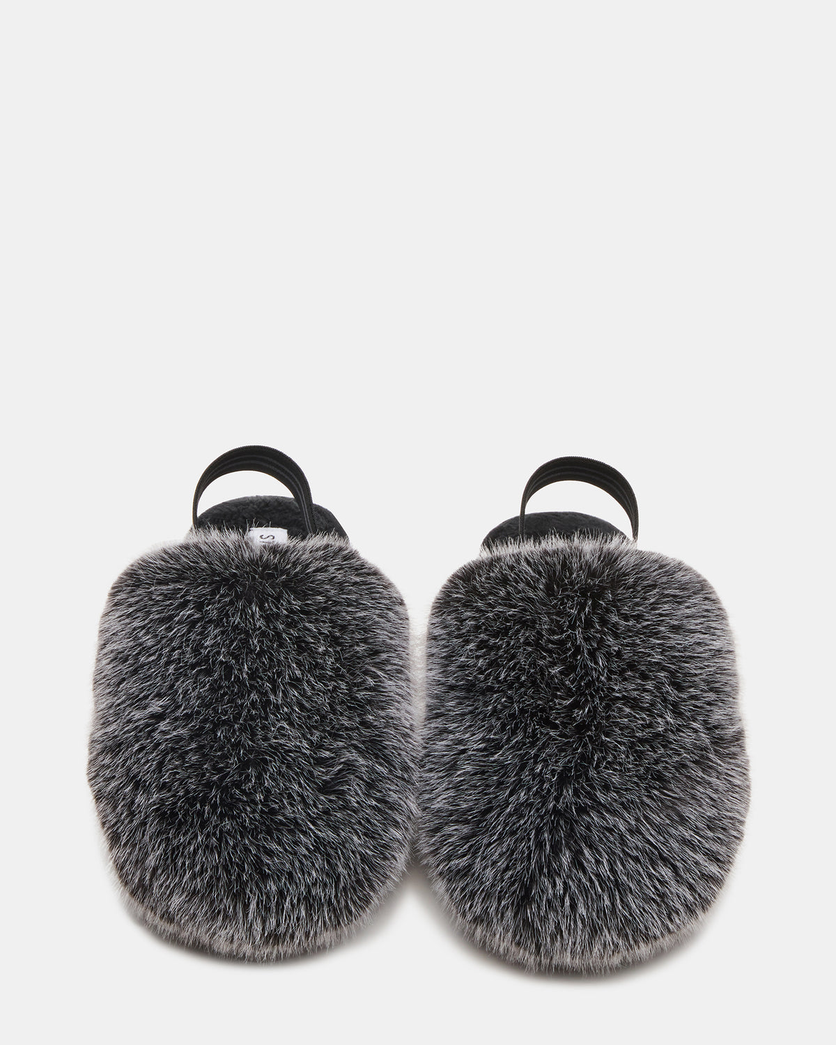 Kids' POOF Grey Slip-On Faux Fur Girls' Flat | Steve Madden Sale