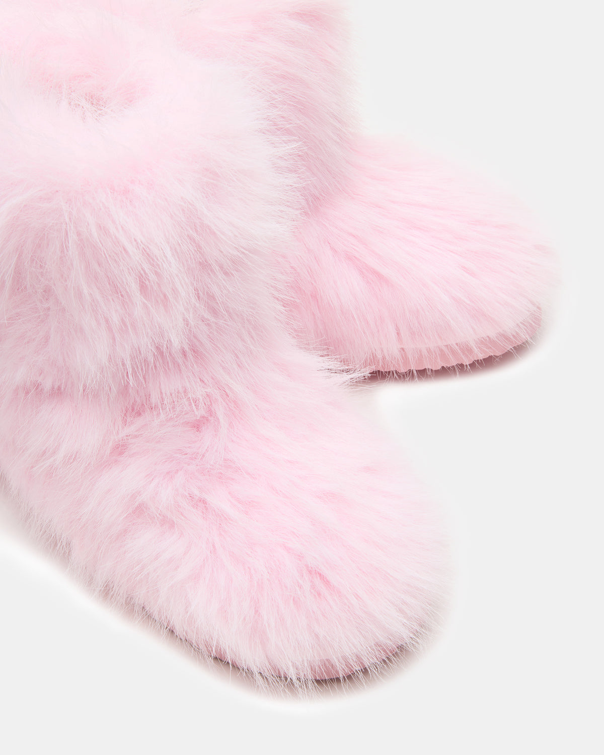 Kids' BEASTIE Pink Faux Fur Girls' Ankle Boot | Steve Madden Premium