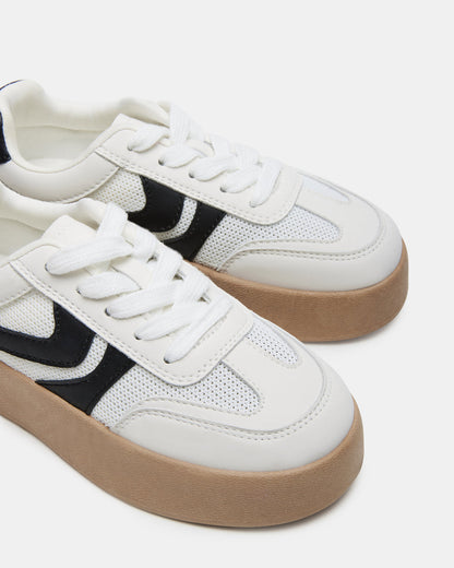 Kids' JERSEY White Girls' Low-Top Platform Sneaker | Steve Madden Deals
