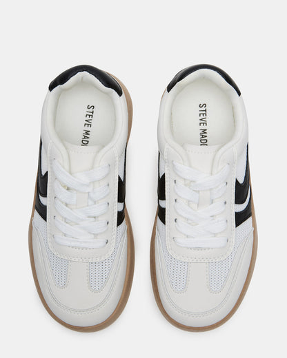Kids' JERSEY White Girls' Low-Top Platform Sneaker | Steve Madden Deals