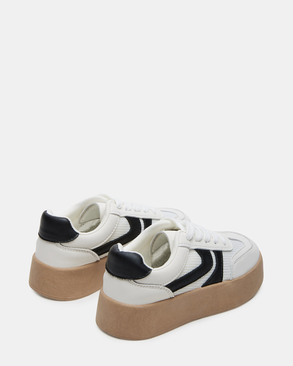 Kids' JERSEY White Girls' Low-Top Platform Sneaker | Steve Madden Deals