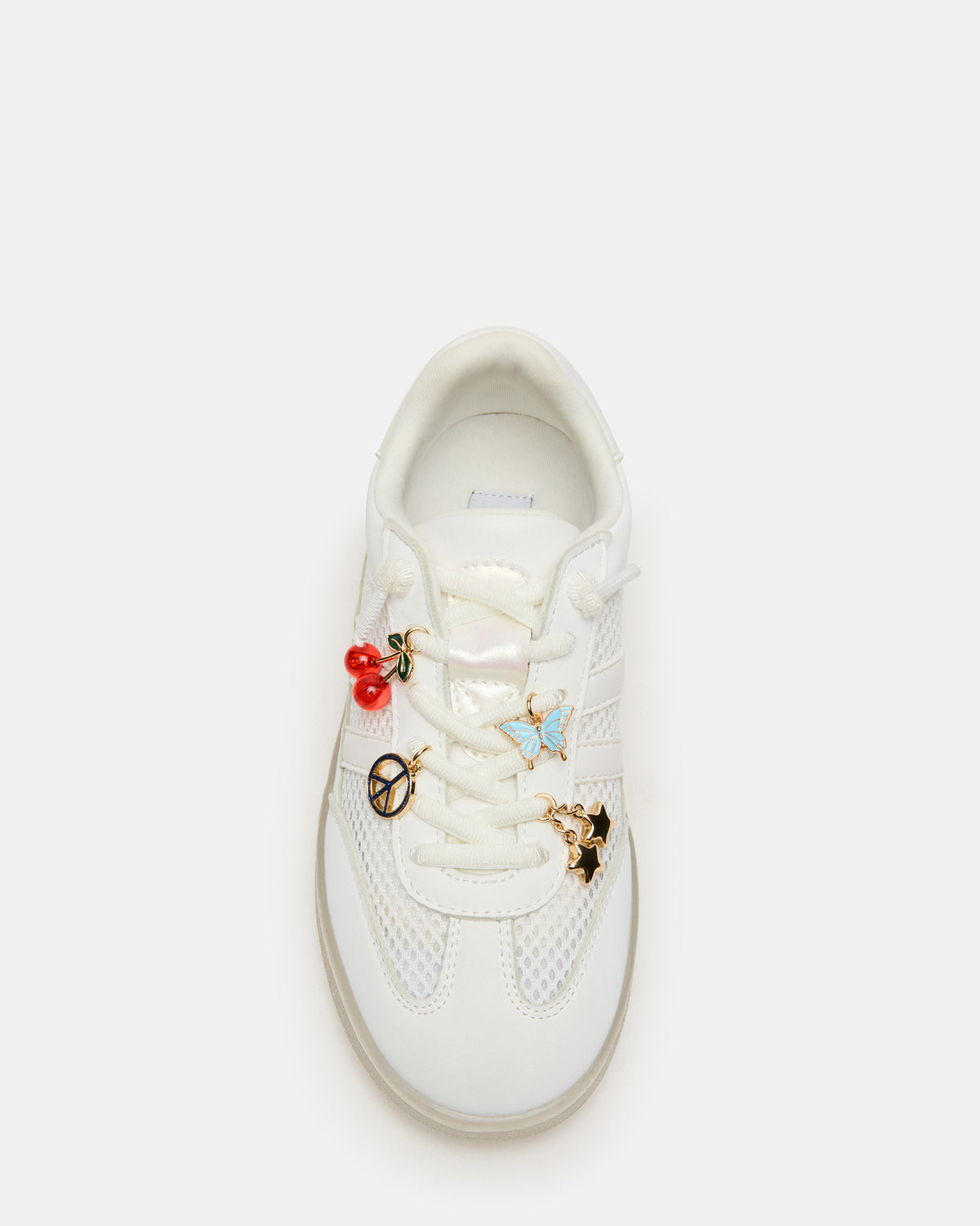 Kids' VERDICT White Multi Low-Top Lace-Up Girls' Sneaker | Steve Madden Trending
