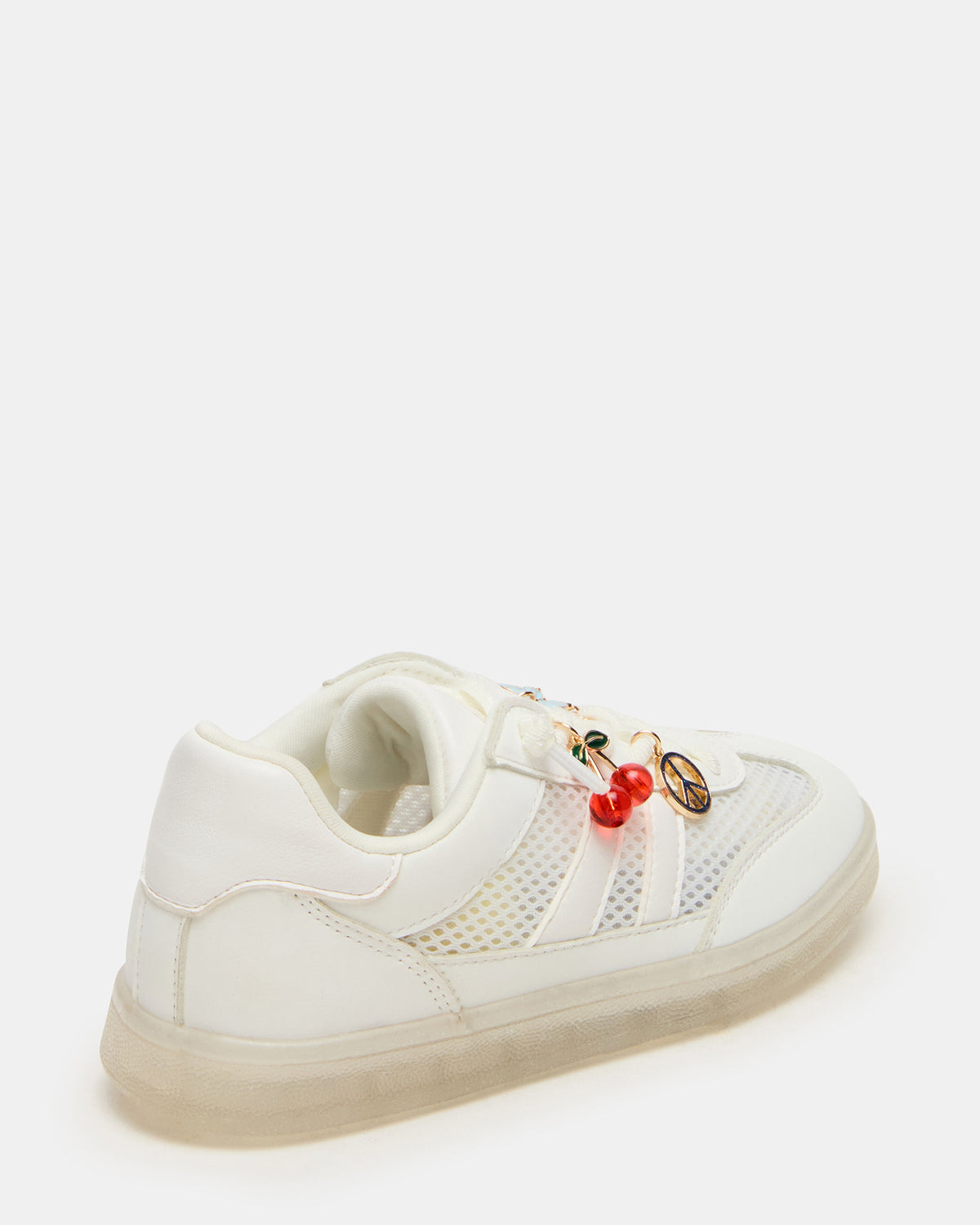 Kids' VERDICT White Multi Low-Top Lace-Up Girls' Sneaker | Steve Madden Trending