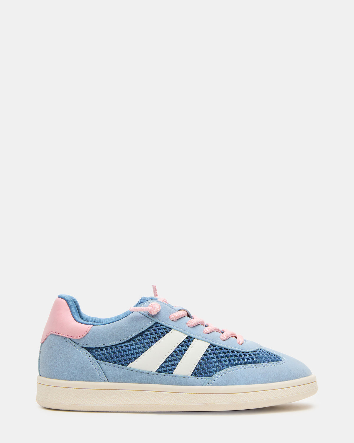 Kids' VERDICT Blue Multi Low-Top Lace-Up Girls' Sneaker | Steve Madden Best Seller