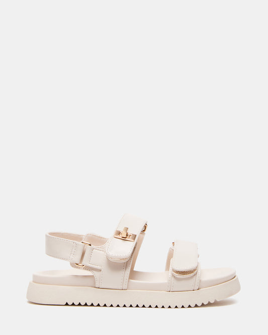 Kids' MONA Bone Girls' Flatform Sandal | Steve Madden Value
