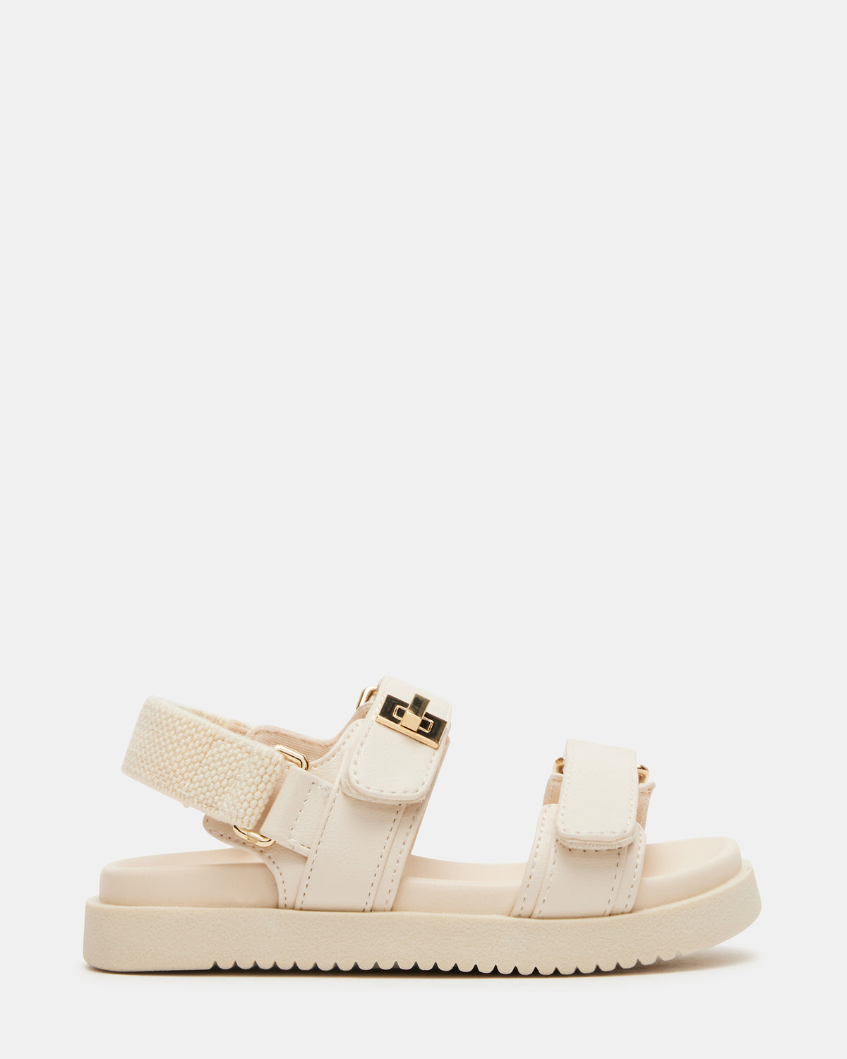 Toddlers' MONA Bone Girls' Flatform Sandal | Steve Madden Featured