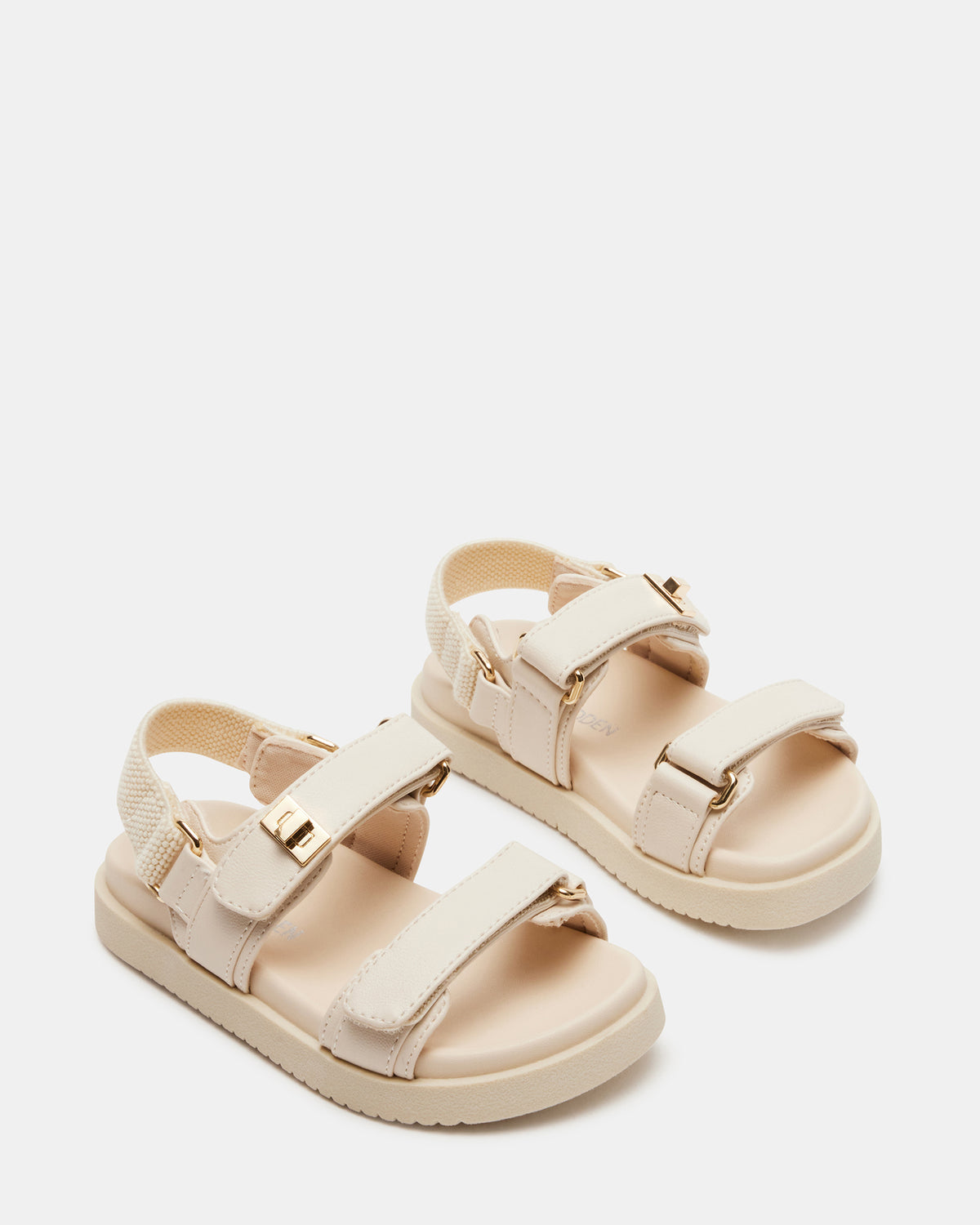 Toddlers' MONA Bone Girls' Flatform Sandal | Steve Madden Featured