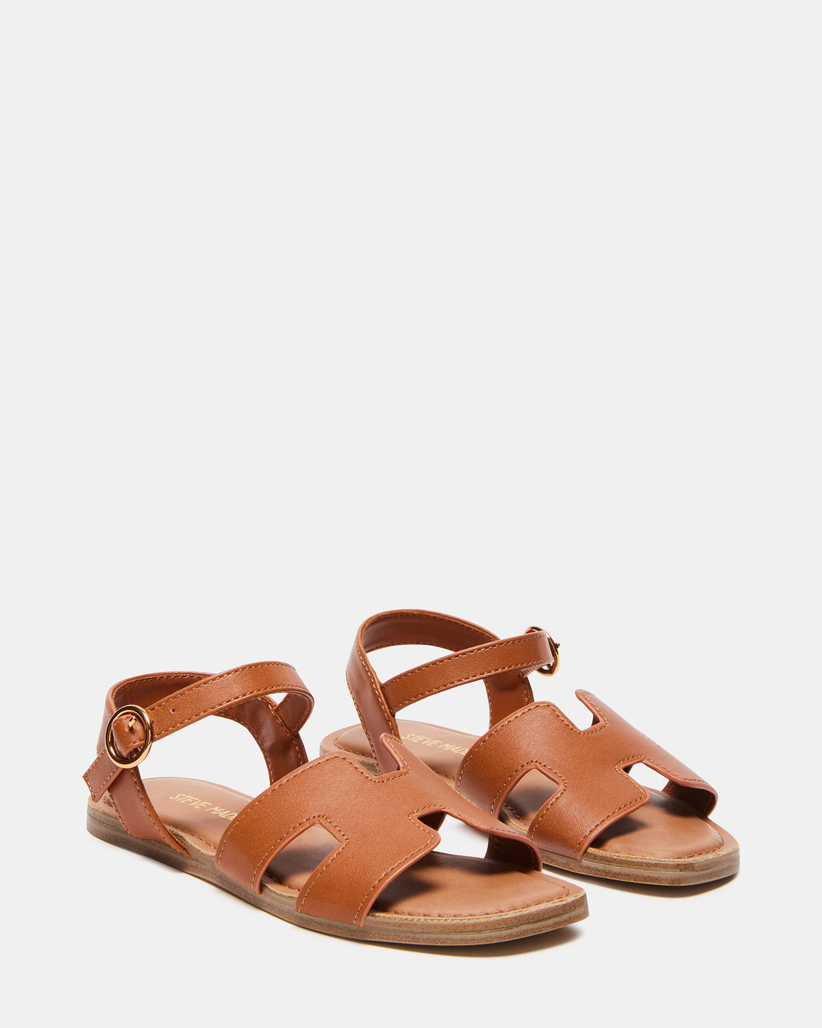 Kids' HAYDIN Cognac Girls' Sandals | Steve Madden Customer Favorite