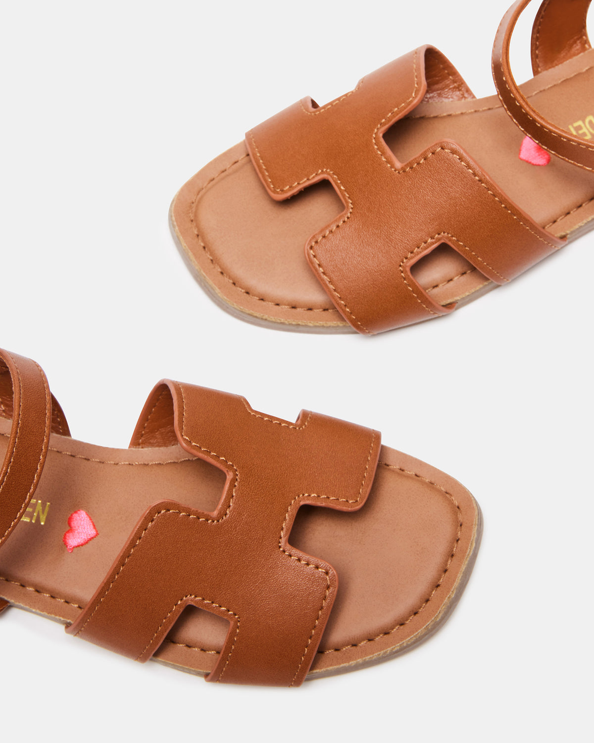 Kids' HAYDIN Cognac Girls' Sandals | Steve Madden Customer Favorite