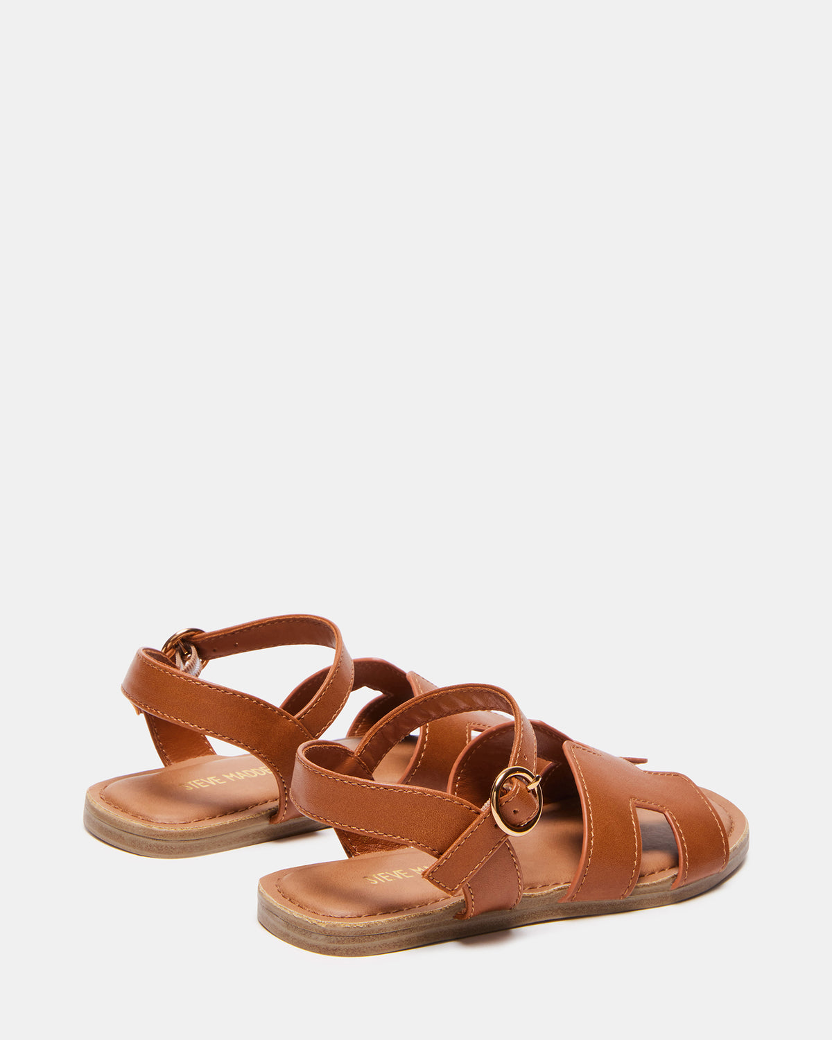 Kids' HAYDIN Cognac Girls' Sandals | Steve Madden Customer Favorite
