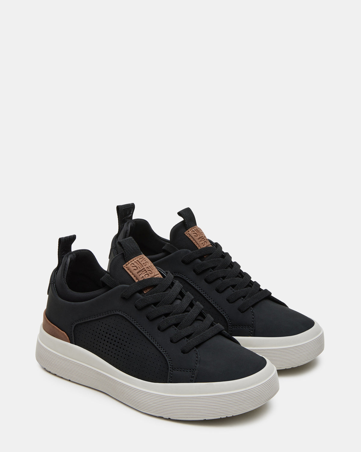 Kids' OASYS Black Boys' Low-Top Lace-Up Sneakers | Steve Madden Best Seller