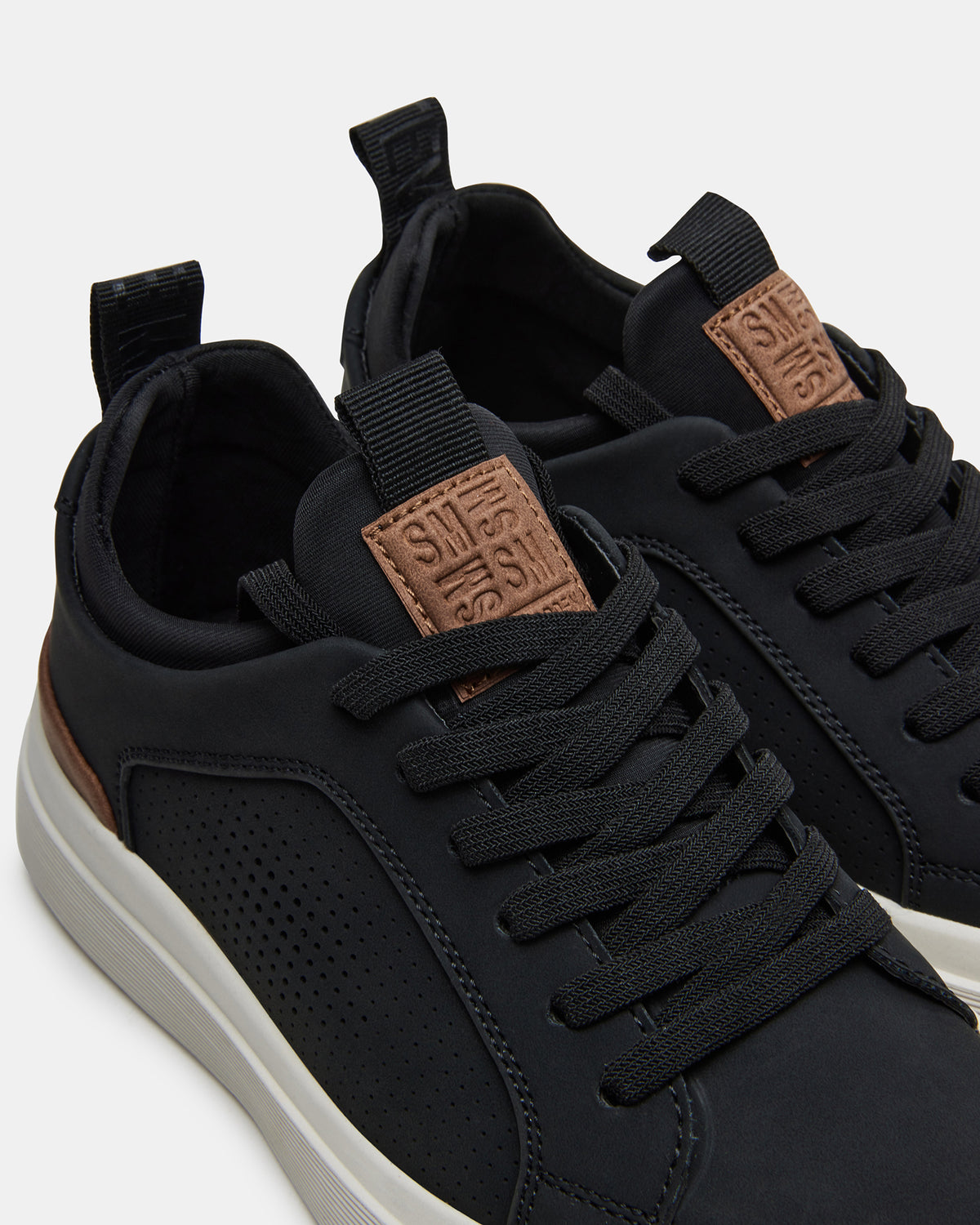 Kids' OASYS Black Boys' Low-Top Lace-Up Sneakers | Steve Madden Best Seller
