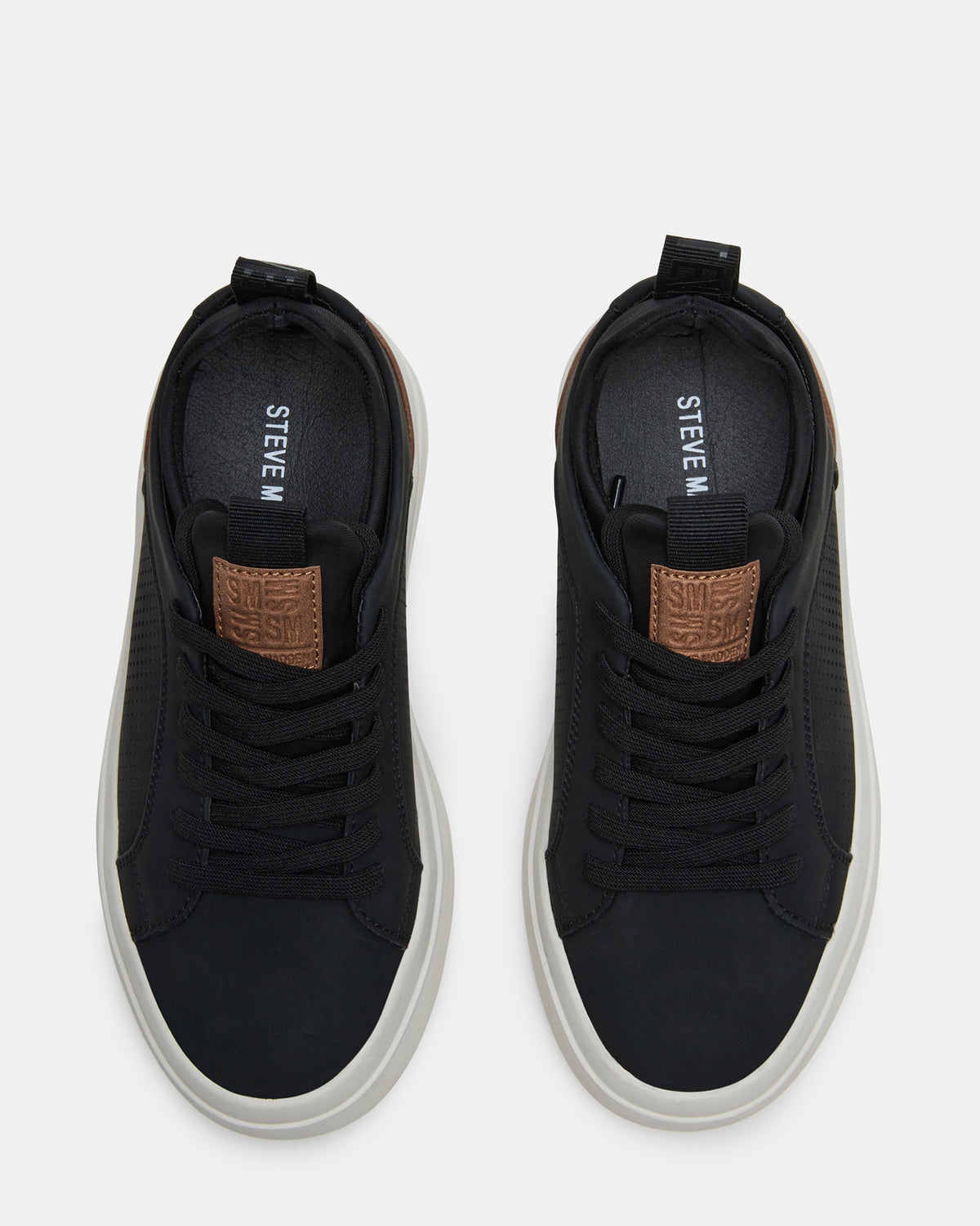 Kids' OASYS Black Boys' Low-Top Lace-Up Sneakers | Steve Madden Best Seller