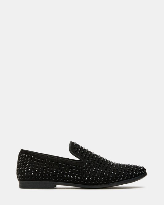 Kids' CAVIAR Black Rhinestone Boys' Dress Shoe | Steve Madden Essential