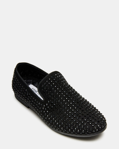 Kids' CAVIAR Black Rhinestone Boys' Dress Shoe | Steve Madden Essential