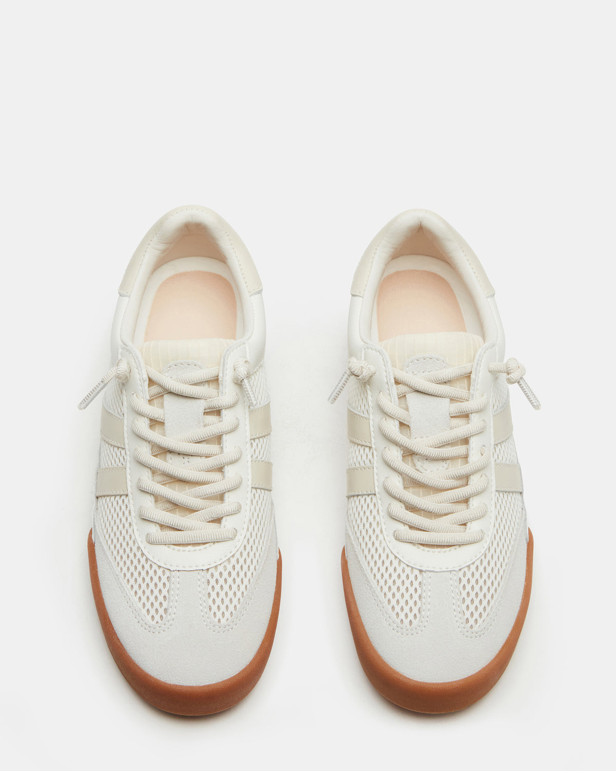 VERDICT White Multi Women's Lace-Up Sneaker | Steve Madden Latest