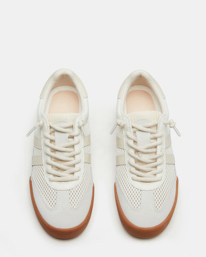 VERDICT White Multi Women's Lace-Up Sneaker | Steve Madden Latest