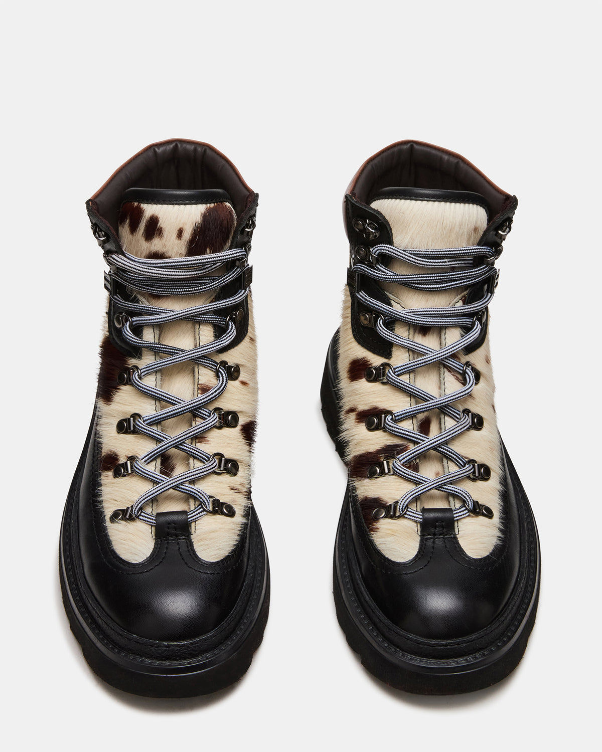 YOSEMITE Brown Multi Lace-Up Lug Men's Ankle Boot | Steve Madden Trusted