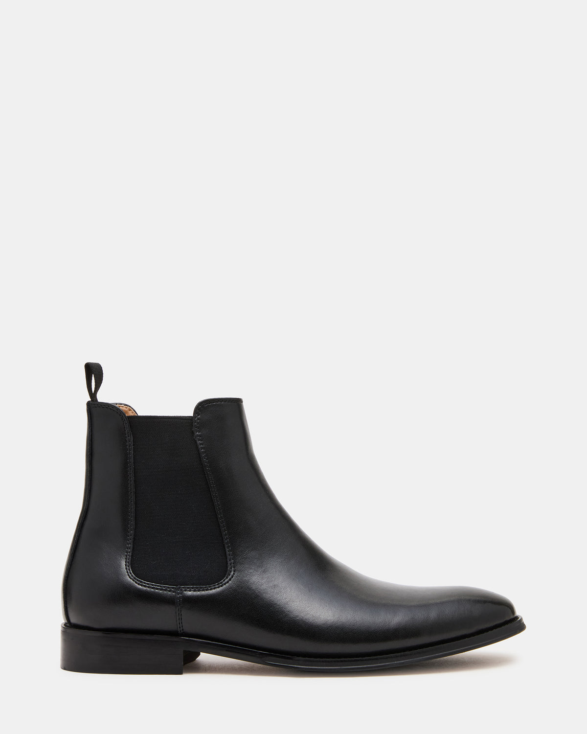 ALDAIR Black Chelsea Men's Ankle Boot | Steve Madden Featured