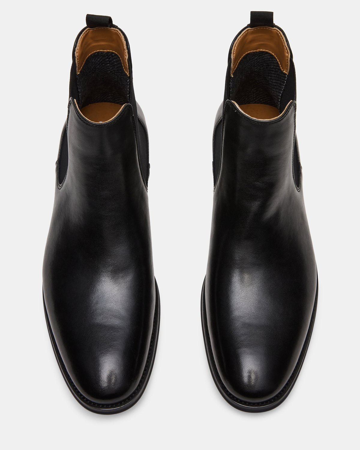 ALDAIR Black Chelsea Men's Ankle Boot | Steve Madden Featured