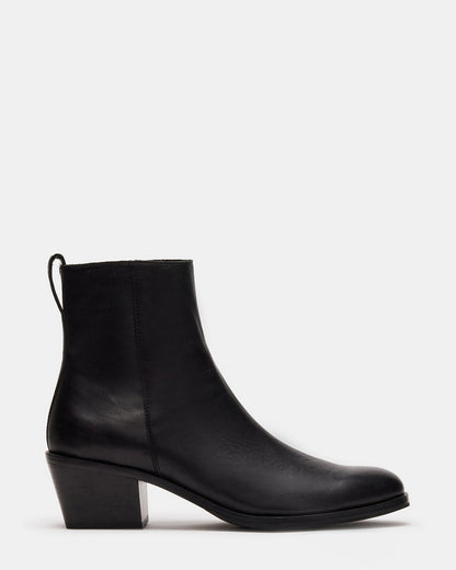 RICHIE Black Leather Men's Boots | Steve Madden Premium