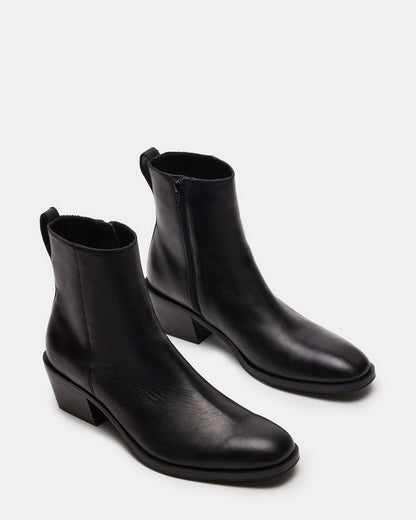 RICHIE Black Leather Men's Boots | Steve Madden Premium