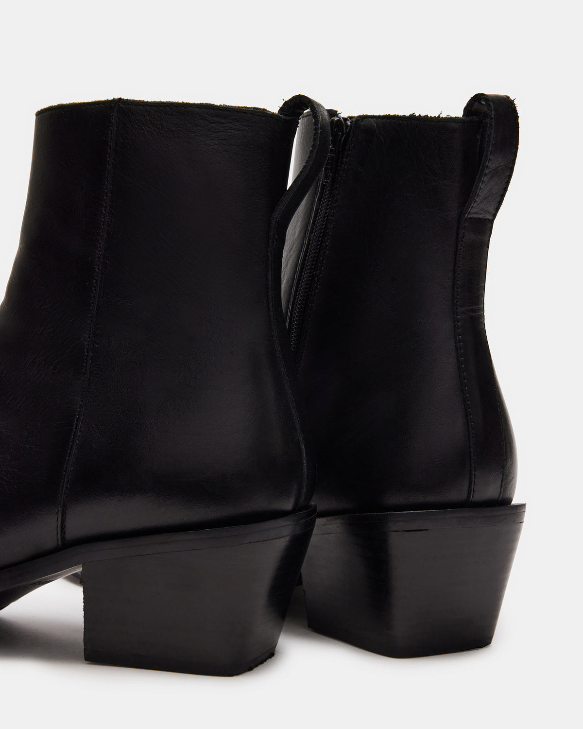 RICHIE Black Leather Men's Boots | Steve Madden Premium
