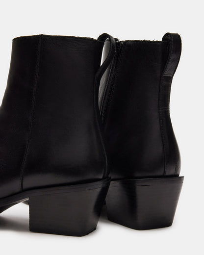 RICHIE Black Leather Men's Boots | Steve Madden Premium