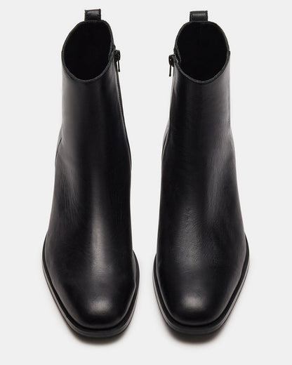 RICHIE Black Leather Men's Boots | Steve Madden Premium