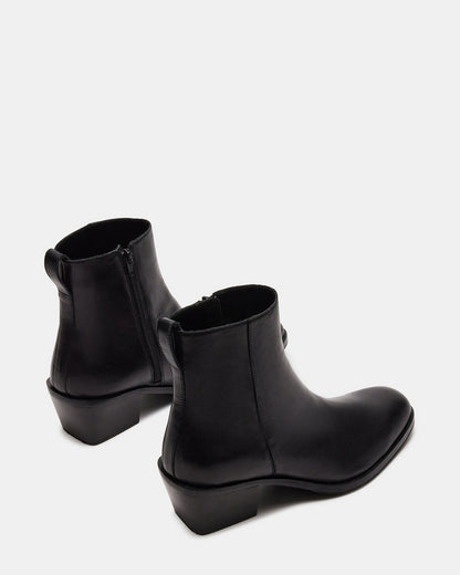 RICHIE Black Leather Men's Boots | Steve Madden Premium