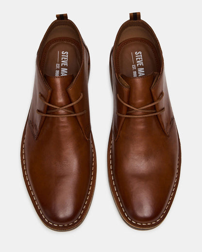 HARROS Tan Leather Men's Ankle Boots | Steve Madden Hot Sale