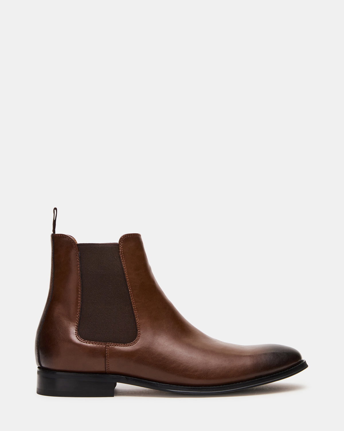 ALDAIR Brown Chelsea Men's Ankle Boot | Steve Madden Premium