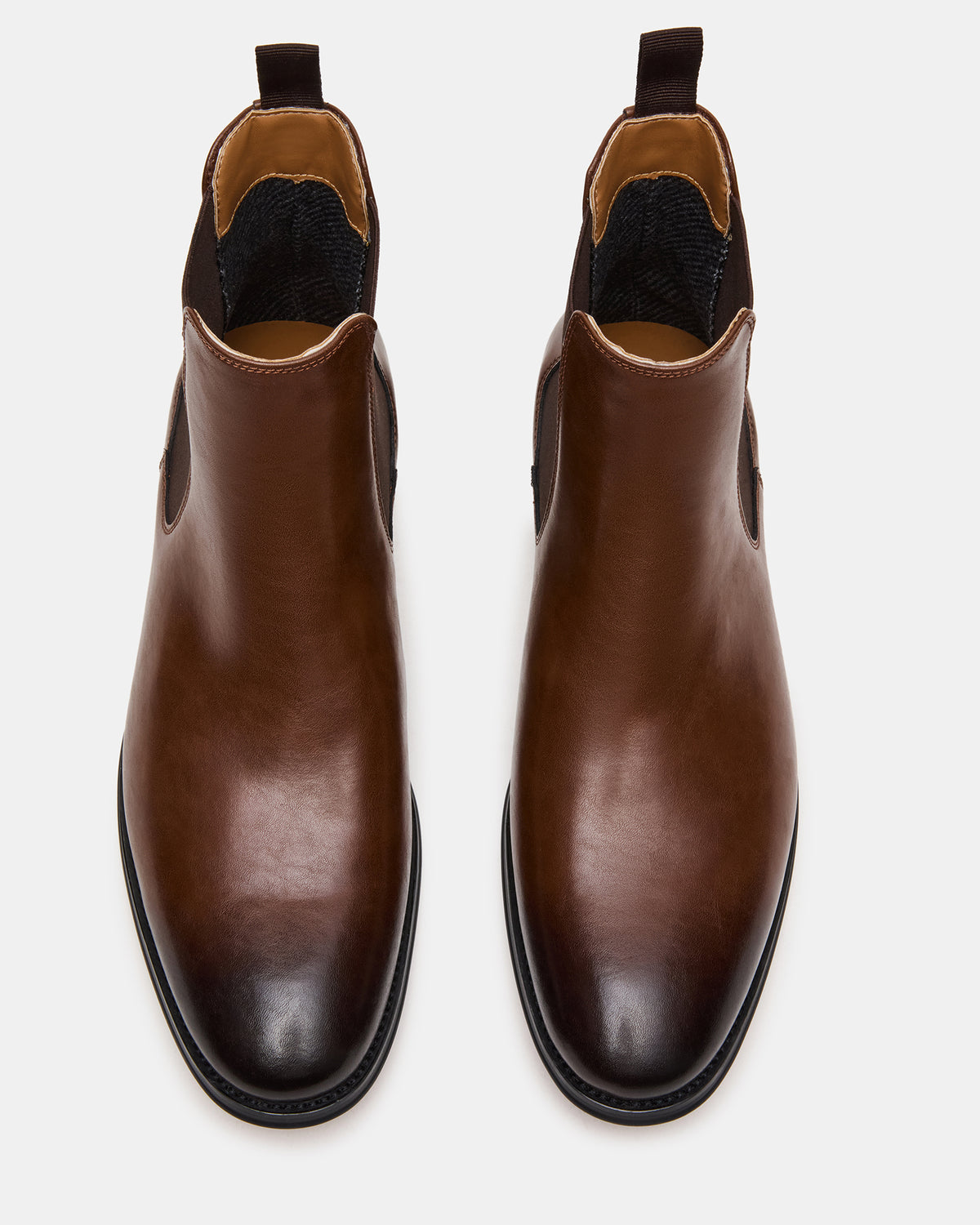ALDAIR Brown Chelsea Men's Ankle Boot | Steve Madden Premium
