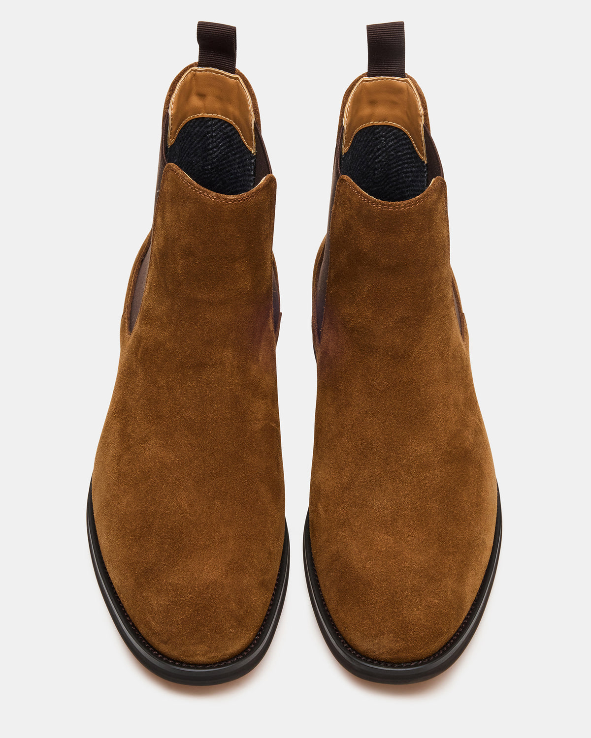 ALDAIR Chestnut Suede Chelsea Men's Ankle Boot | Steve Madden New