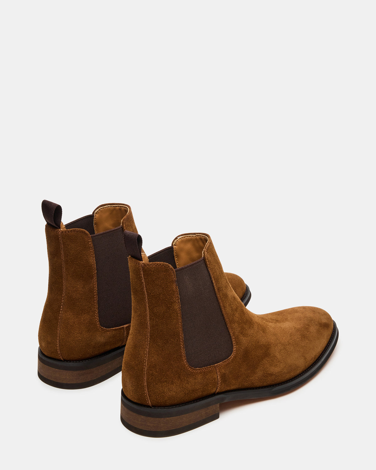 ALDAIR Chestnut Suede Chelsea Men's Ankle Boot | Steve Madden New