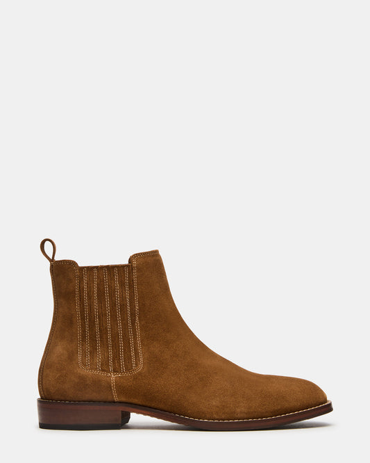 RYKER Cognac Chelsea Men's Ankle Boot | Steve Madden Hot Sale