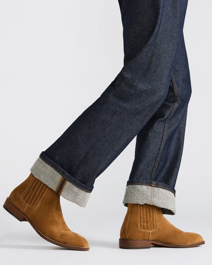 RYKER Cognac Chelsea Men's Ankle Boot | Steve Madden Hot Sale